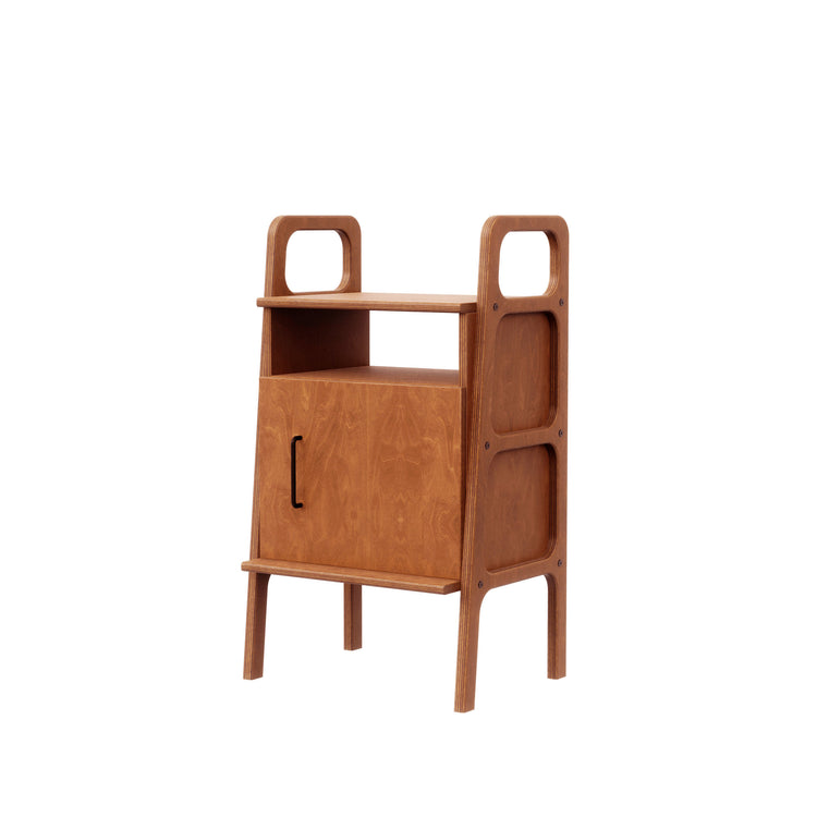 Bookcase Mini with cabinet open