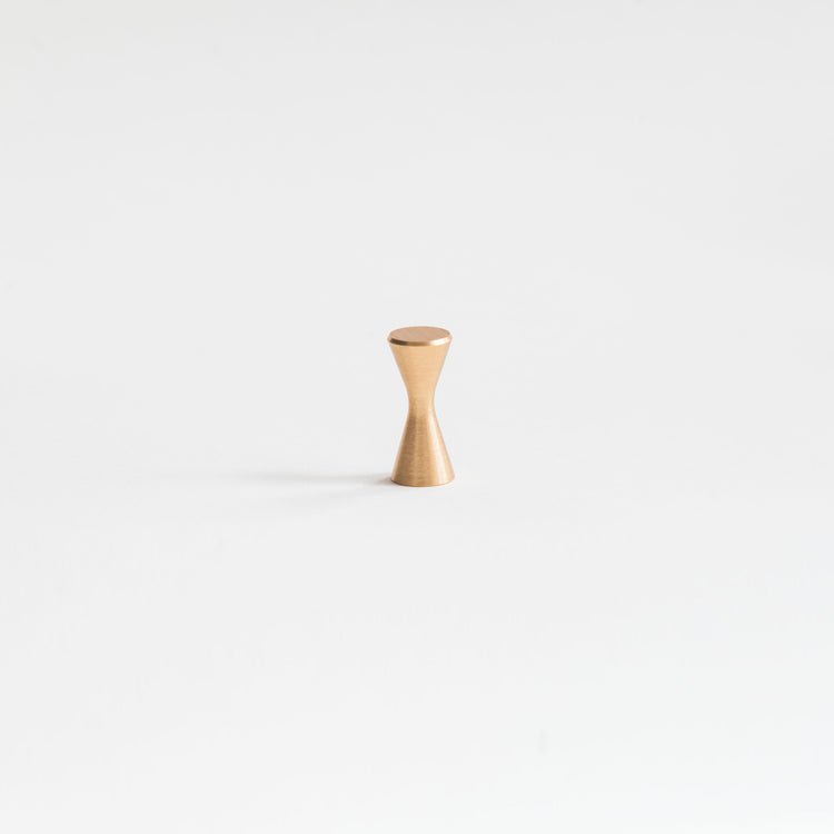 Diabolo brushed brass