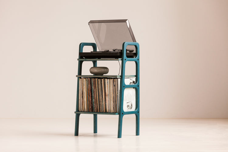 Bookcase Mini with vinyl space