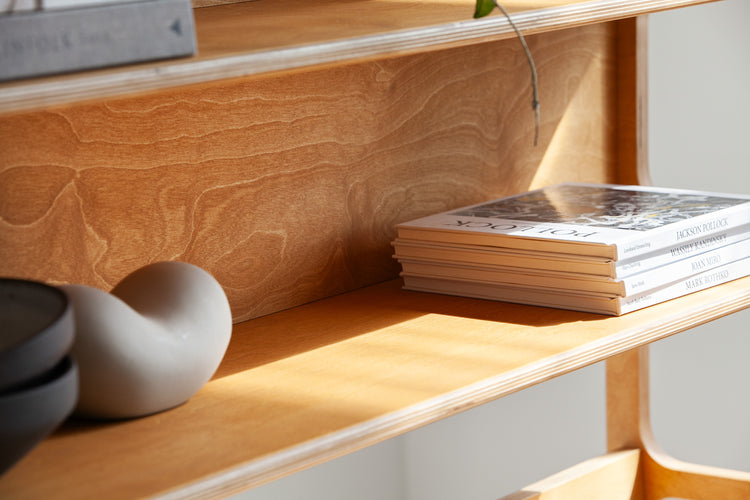 Bookshelf L-Shape Desk