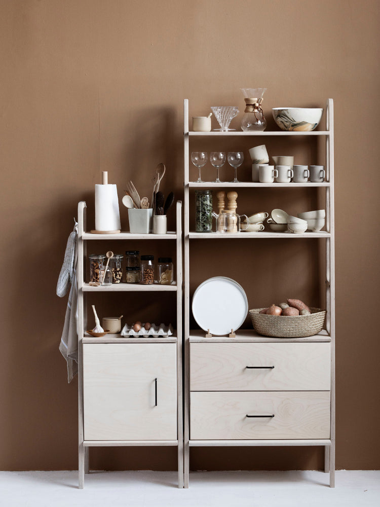 Bookcase Midi with cabinet