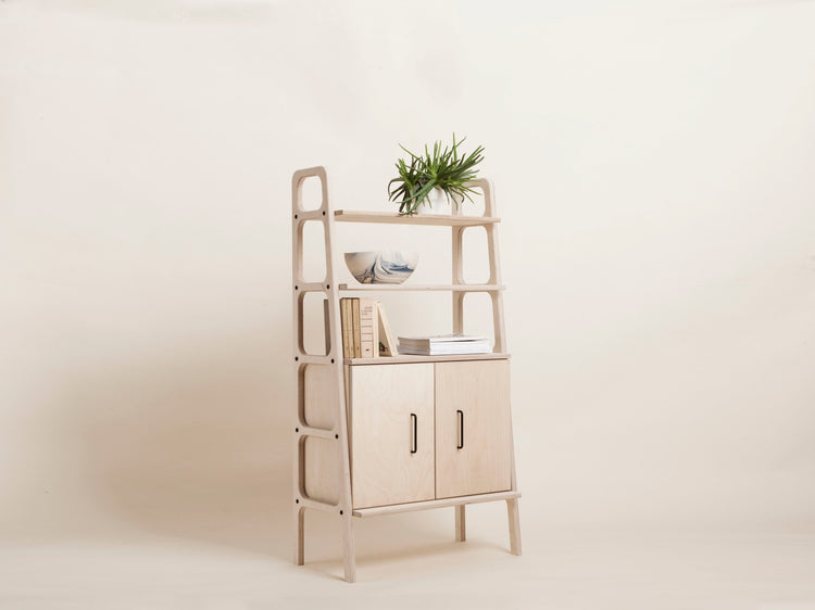 Bookcase Midi with cabinet
