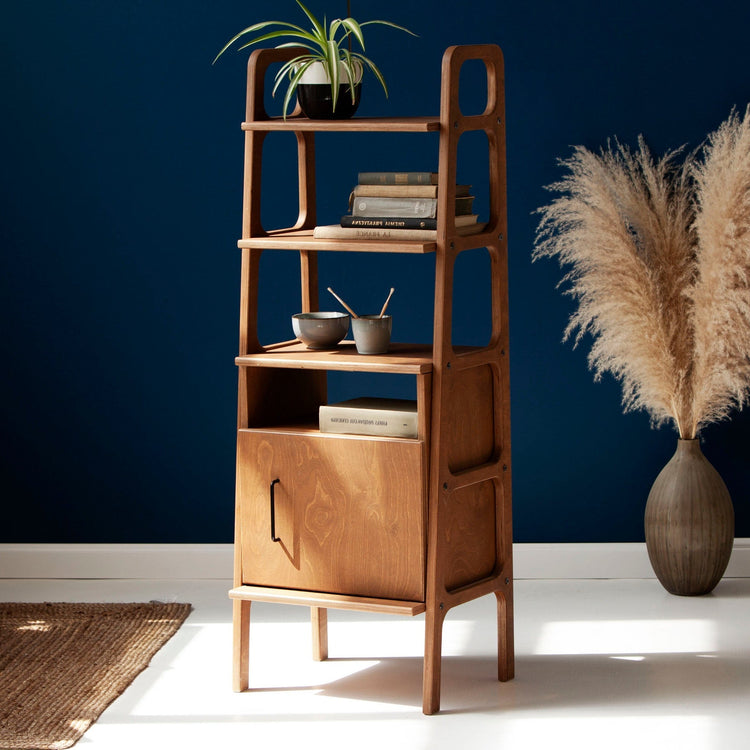 walnut-minimalistic-bookcase-mid-century-modern