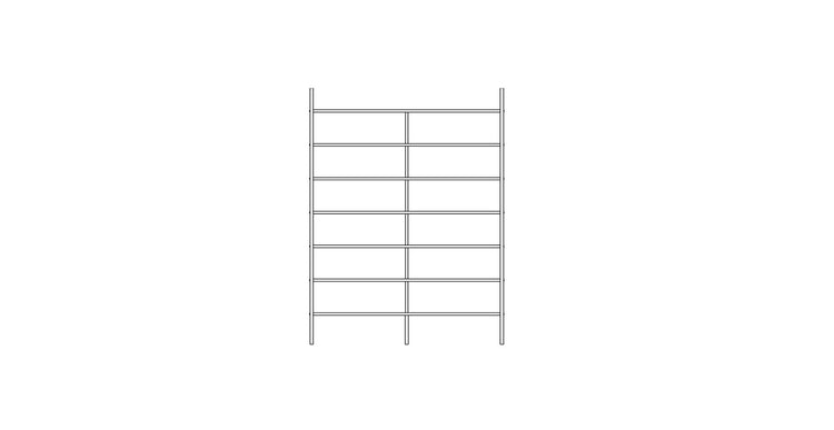 Bookcase Double Maxi