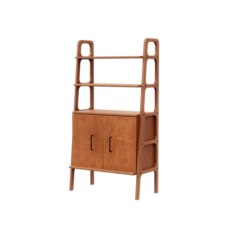 Bookcase Midi with cabinet