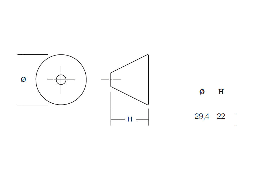 Conic grey