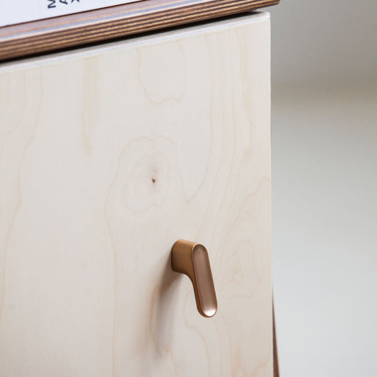 Luv brushed brass