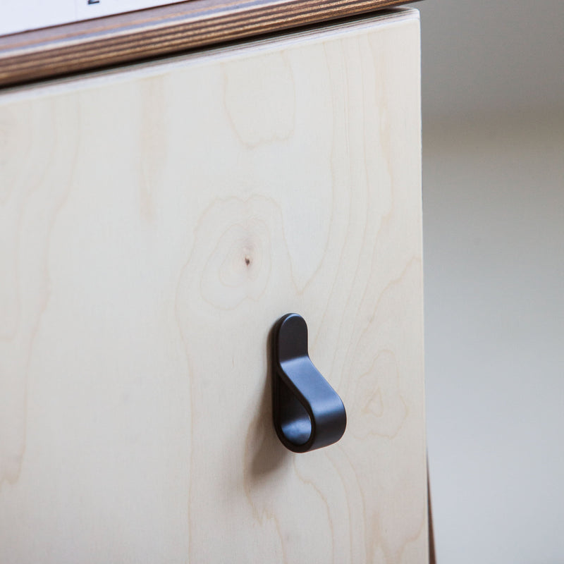 Belt knob brown