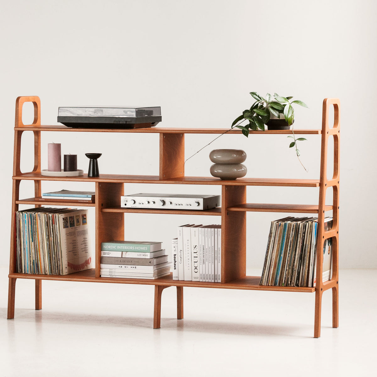 Bookcase Double Midlite Vinyl