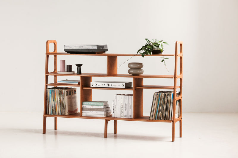 Bookcase Double Midlite Vinyl