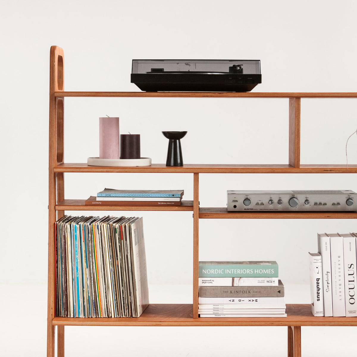 Bookcase Double Midlite Vinyl