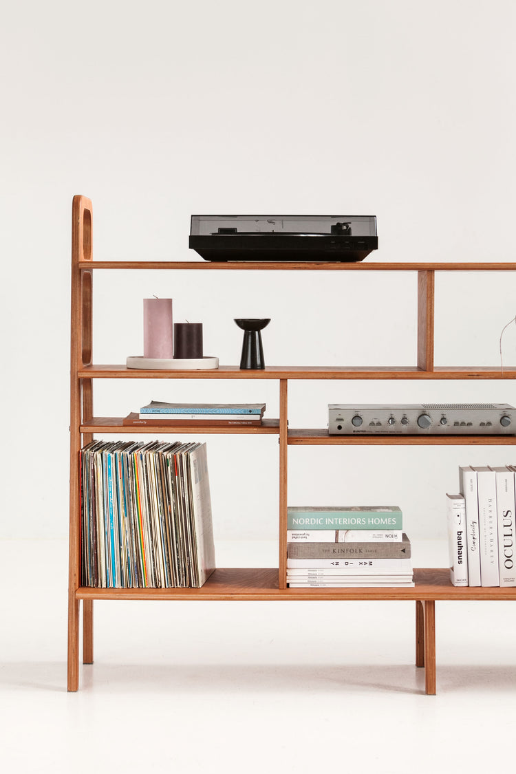 Bookcase Double Midlite Vinyl