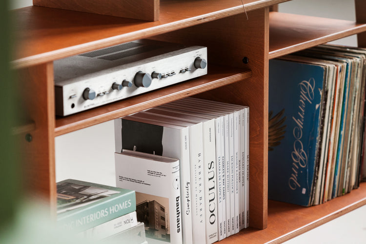 Bookcase Double Midlite Vinyl