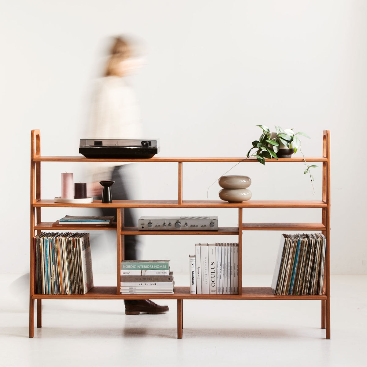 Bookcase Double Midlite Vinyl