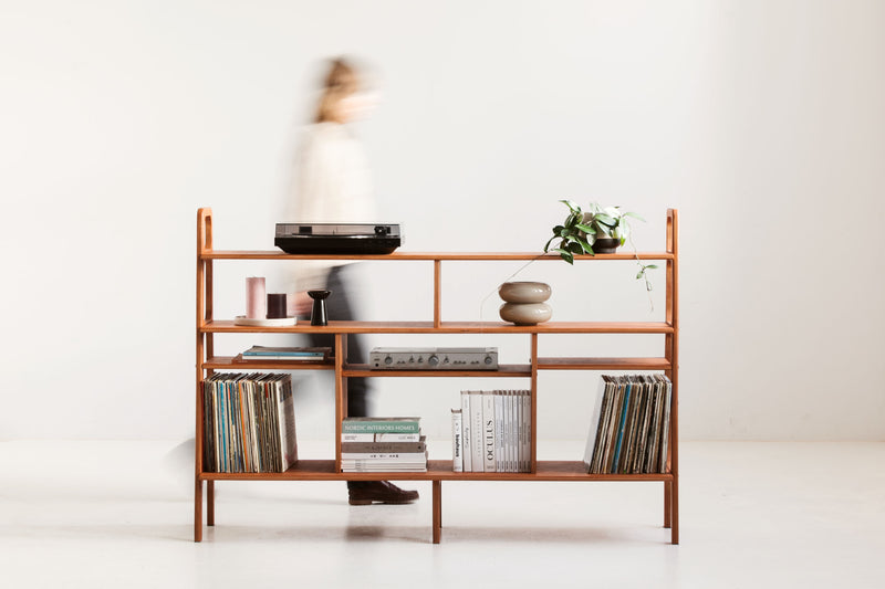 Bookcase Double Midlite Vinyl