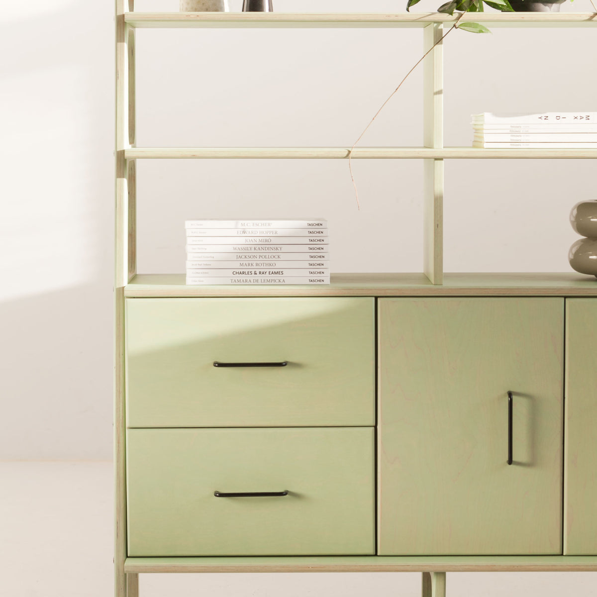 Bookcase Midi W120