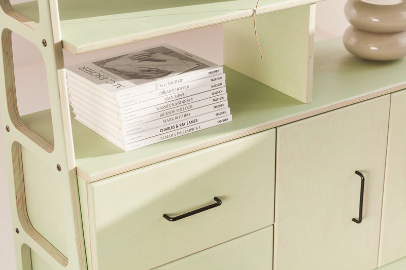 Bookcase Midi W120
