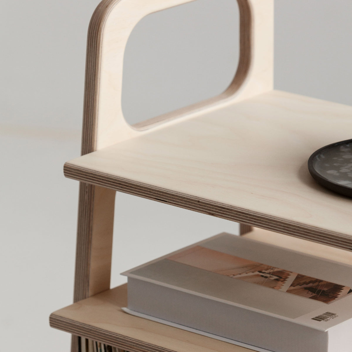 Bookcase Mini with vinyl space