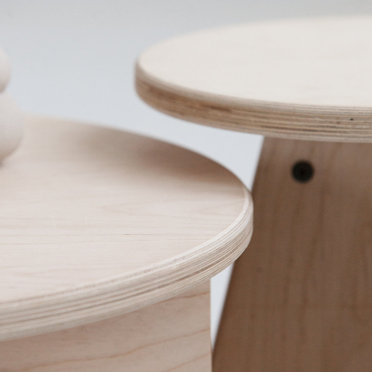 Minimalist small coffee table USA Japandi style for modern spaces