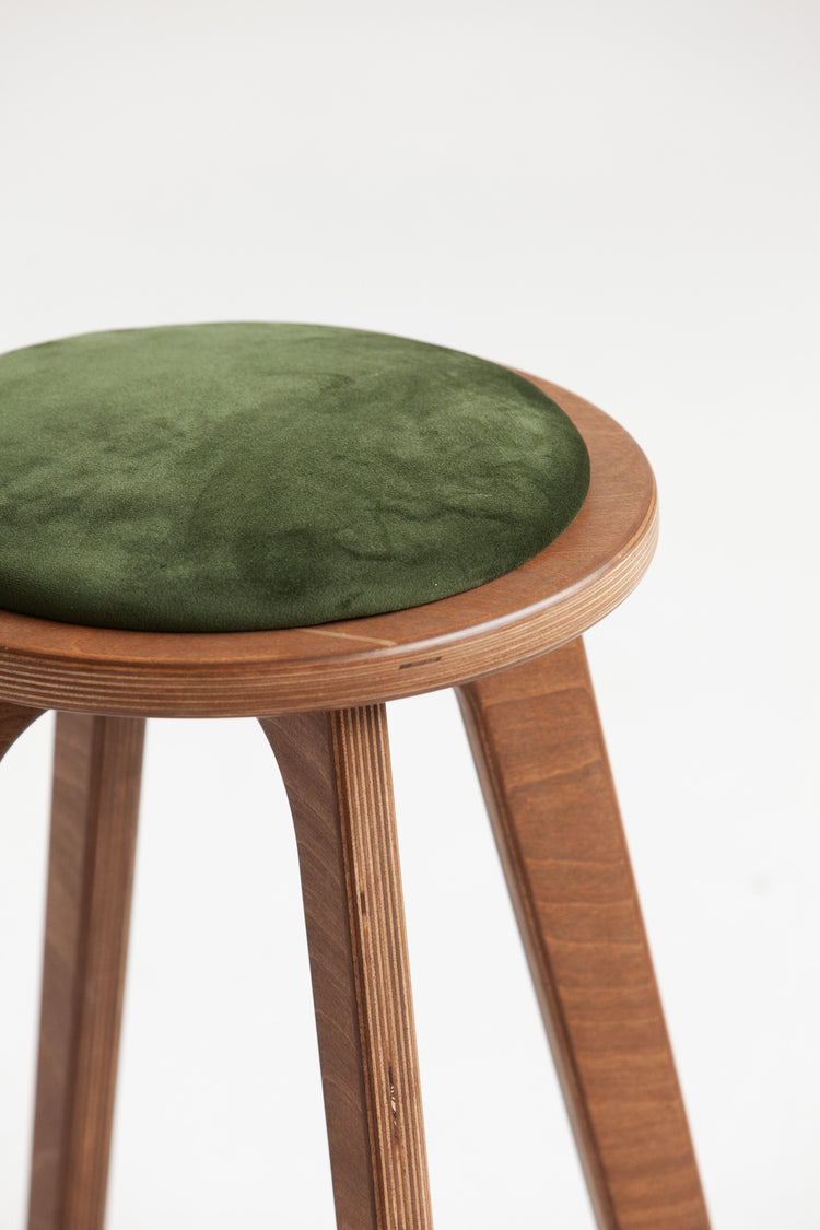 Stool with cushion