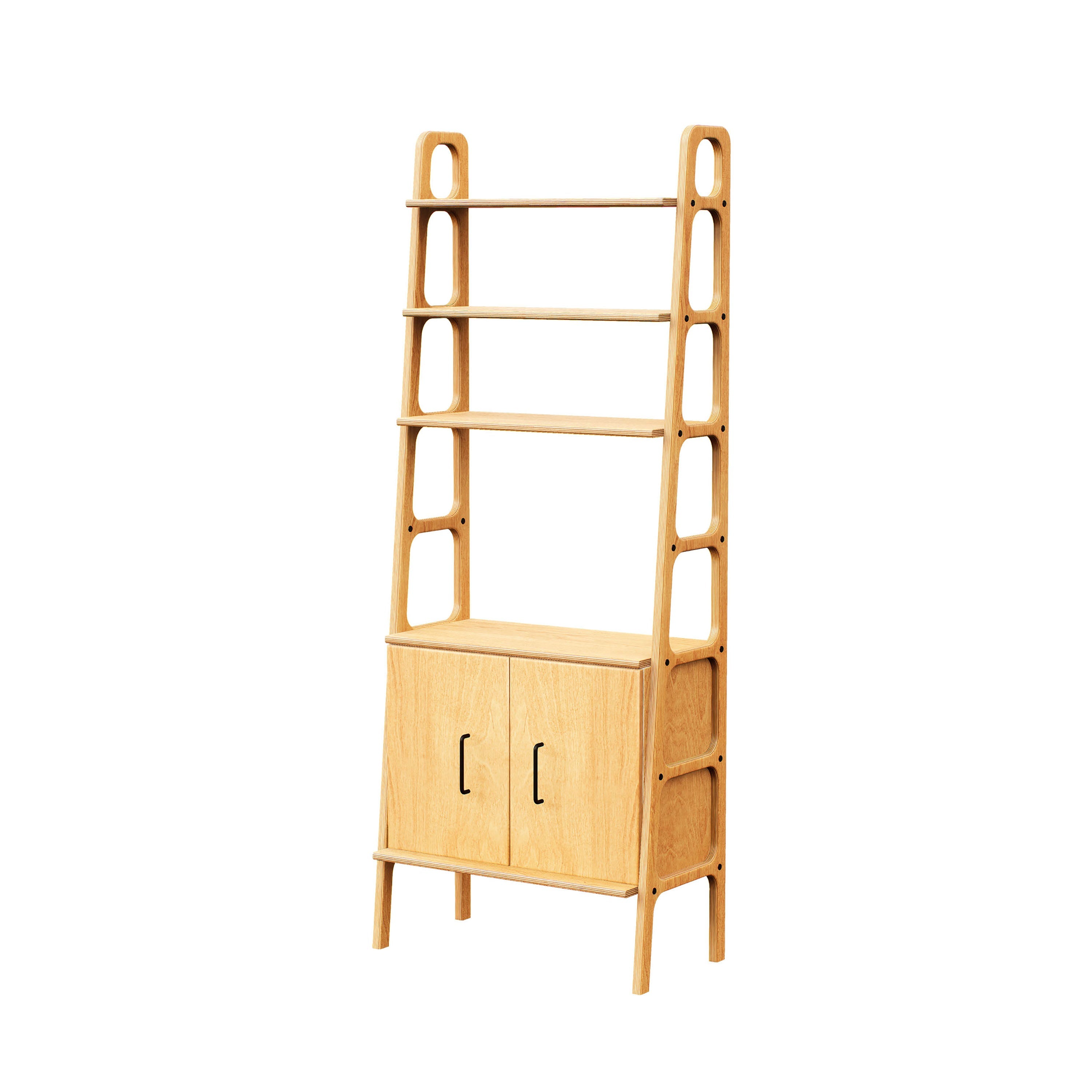 Mid century modern bookcase - Plywood Project