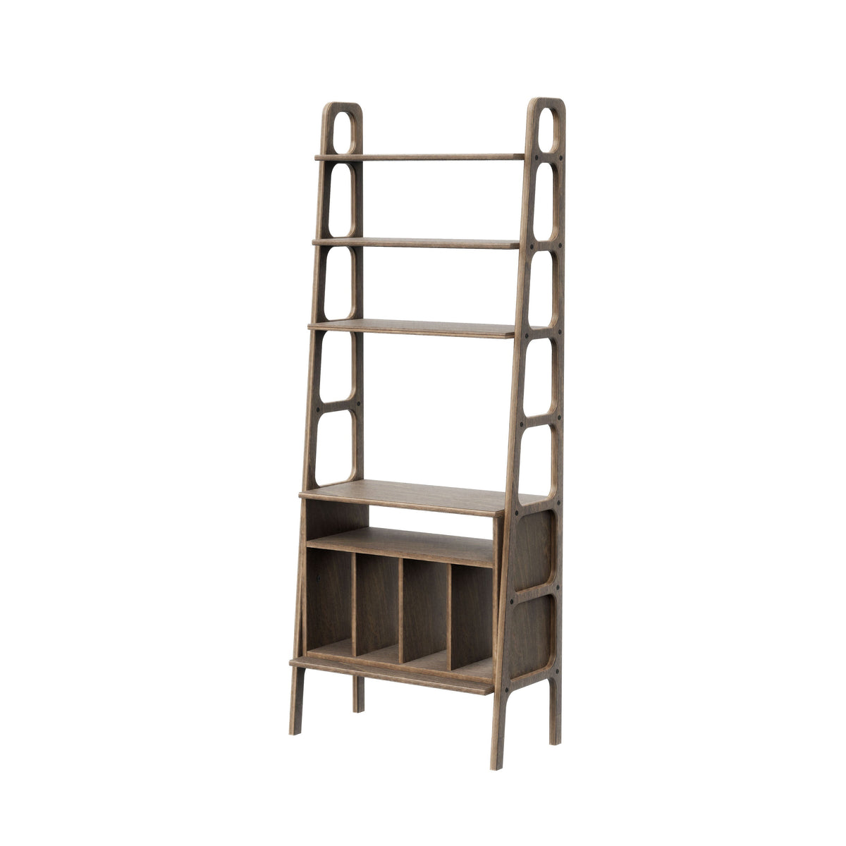 wooden-record-cabinet-minimalistic