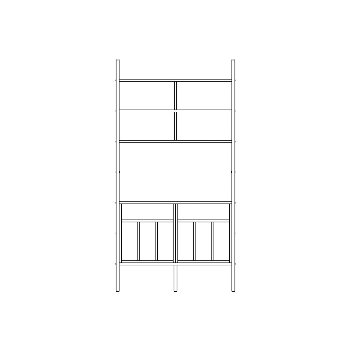 Bookcase Maxi W97 II