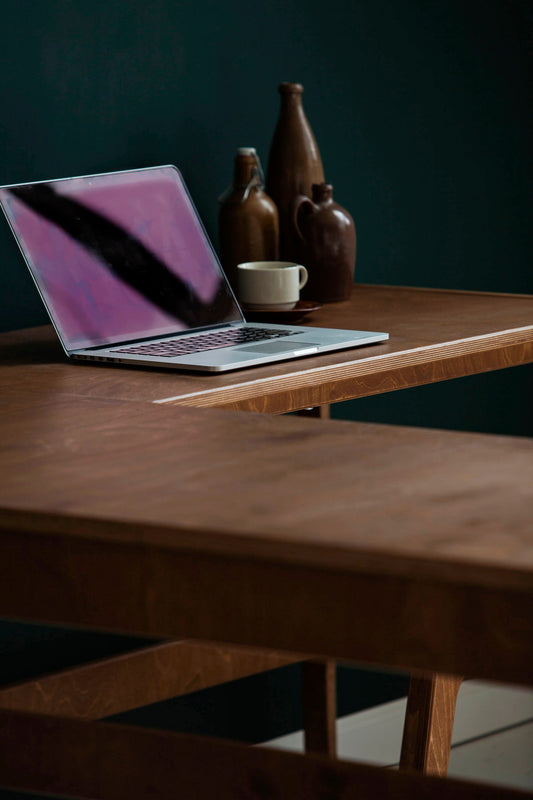 Corner-wooden-midcenutry-computer-desk