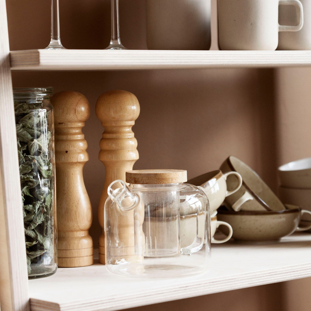 Bookcase Midi with cabinet