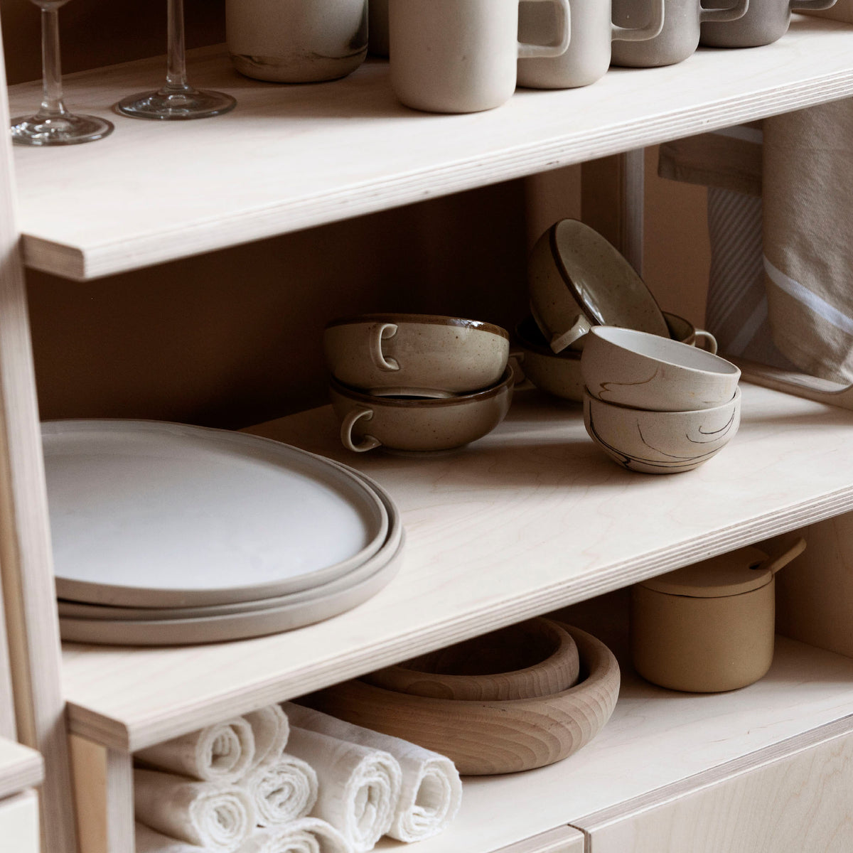 details-of-handmade-wooden-bookcase