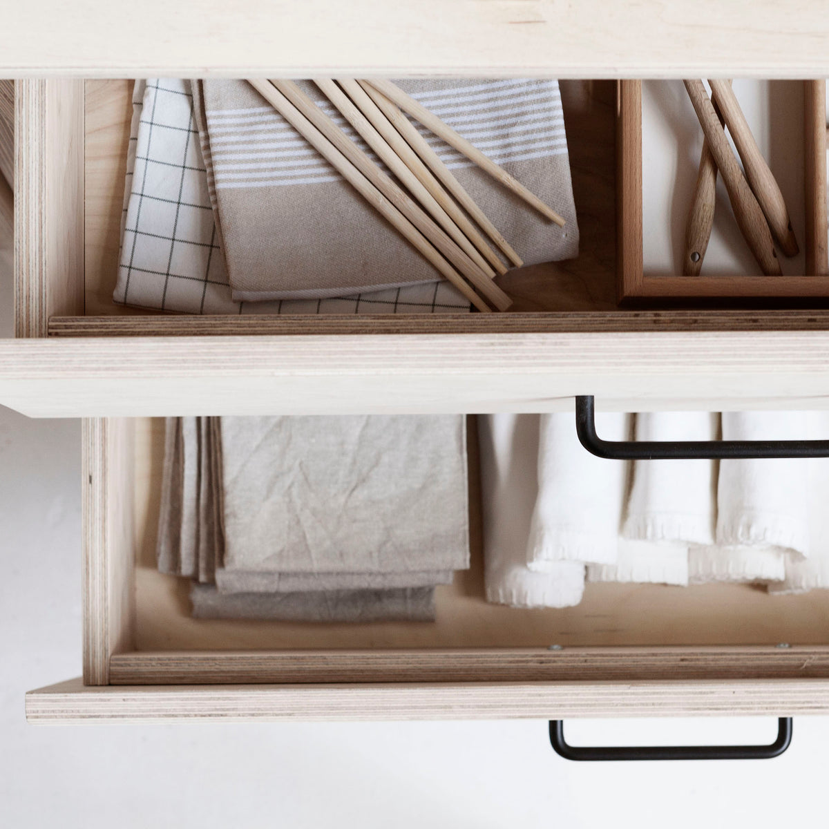 drawer-from-top-view-wooden-sideboard