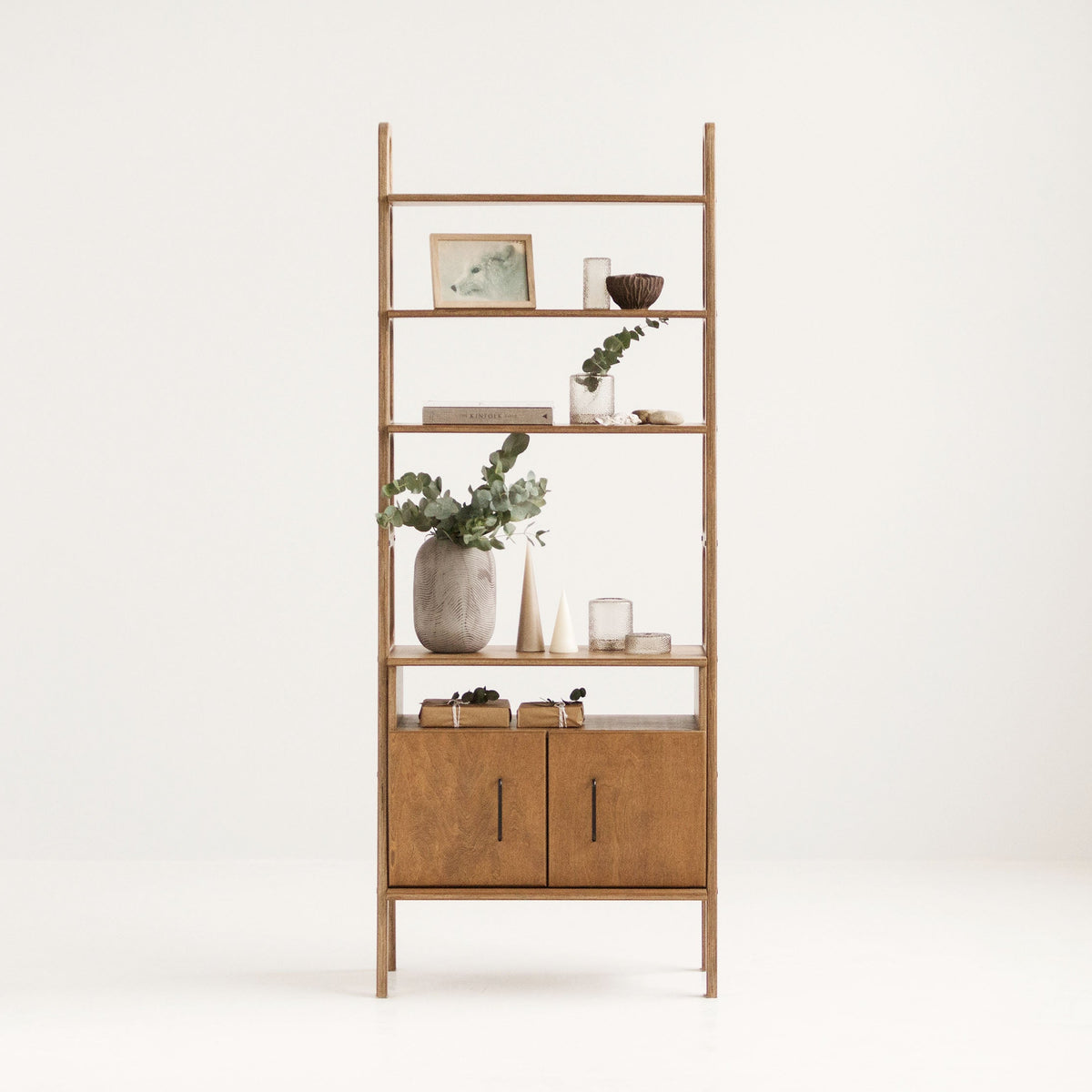     hand-made-wooden-minimalistic-bookcase-with-cabinet