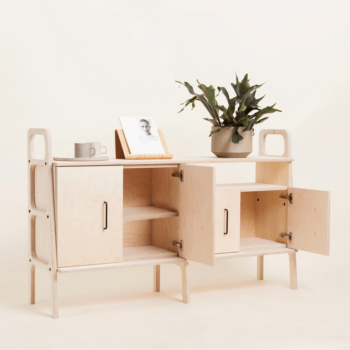 mcm-sideboard-with-open-cabinets