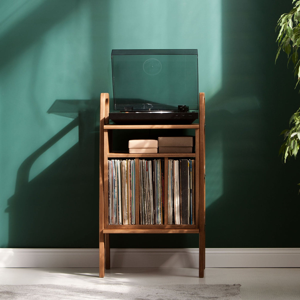 Bookcase Mini with vinyl