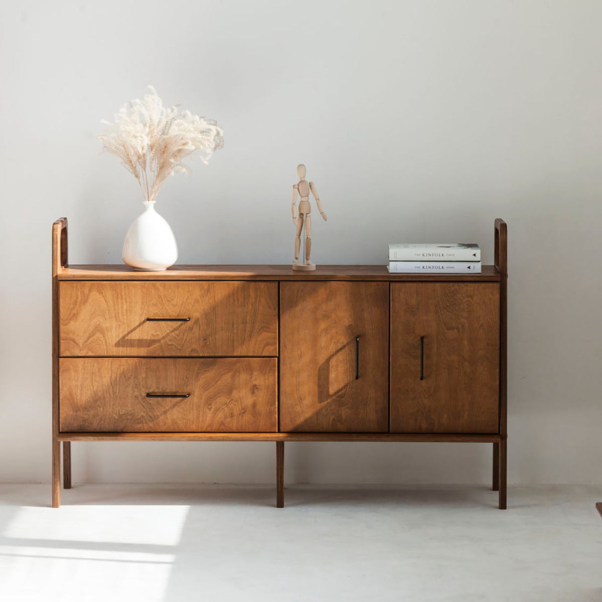 wooden-sideboard-with-drawers-and-cabinet